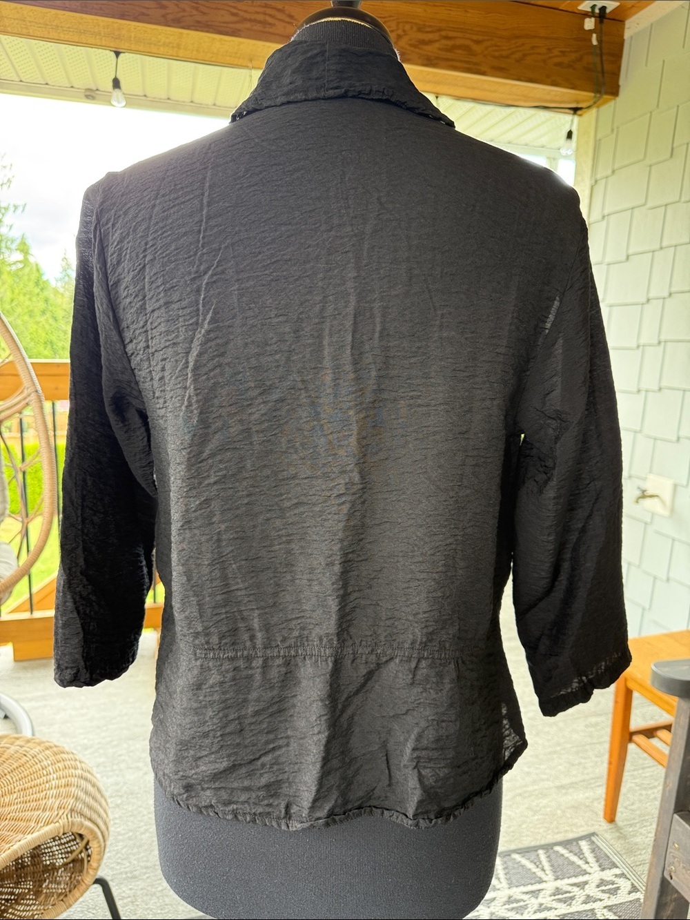 Cut• Loose | Ruffle Open  Cardigan - Picture 5 of 8